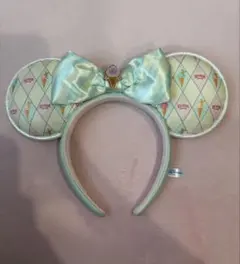 東京ディズニー　アイスクリームコーン　カチューシャ　ディズニーランド