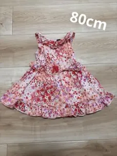 baby Gap 花柄フリルワンピース 80cm