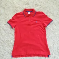 ブルックスブラザーズ 半袖ポロシャツ 明るい赤色 M