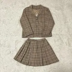 キッズ ジャケット スカート セット 入学 140〜150㎝