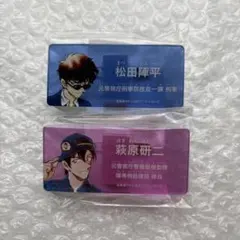 名探偵コナン アクリルネームバッジ コナンランド 松田陣平 萩原研二