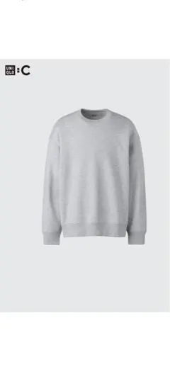 UNIQLO オーバーサイズスウェットシャツ　ユニクロC 今期モデル　グレー