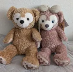 ディズニー　ダッフィー　シェリーメイ　 ぬいぐるみ 2体セット