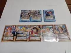 カードダス　ワンピース　ハイパーバトル　ジャンプフェスタカード8枚