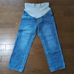 PEARLennマタニティ ワイドレッグパンツ M