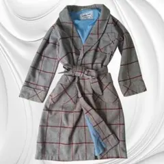 SASAGE LOUNGE WEAR M グレー・赤チェック