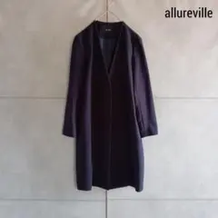 allureville アルアバイル ノーカラーコート 定価40700 E68のサムネイル