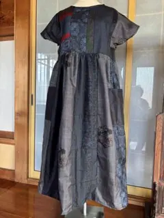 着物、大島紬リメイク。