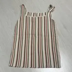 ストライプ タンクトップ Fサイズ