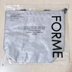 FORME 保冷バッグ　クーラートートバッグチャコール東原亜希jtre