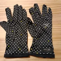 cw-x ランニング用グローブ　レディースM-L　ドット柄　スマホ操作対応