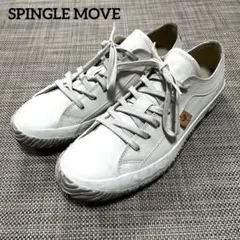 SPINGLE MOVE スピングルムーブ　アイボリー　23.5 レザー　SSのサムネイル
