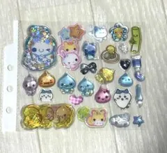 ⑨ボンボンドロップシール おすそ分け しずくちゃん あわわちゃん