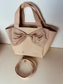 JILL by JILLSTUART ベージュハンドバッグ