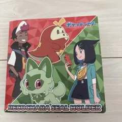 ポケモンパン　デコキャラシール　シールホルダー　 2023夏 おまけ　シール付き