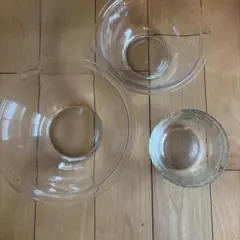 iwaki 耐熱ガラスボウル 3点セットのサムネイル