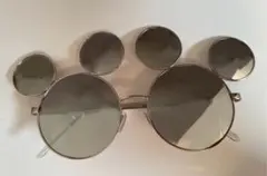 ミッキーミラーシルバーサングラス