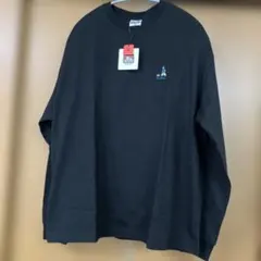 《新品》BEN DAVIS 長袖Tシャツ ブラック Mサイズ ユニセックス