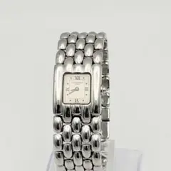 444ショーメ ケイシス シェル ダイヤ スクエア 腕時計 美品 - メルカリ