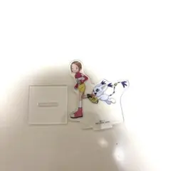 デジモン　一番くじ　D賞　ヒカリ＆テイルモン　アクリルスタンド