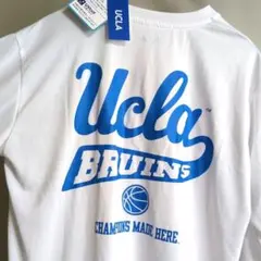 【値下】UCLA BRUINS UVカット 吸汗速乾 長袖Tシャツ S ホワイトのサムネイル