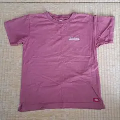 子供用150cm Dickies ピンク Tシャツ バックプリント