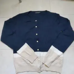 レディースカーディガン　紺　М