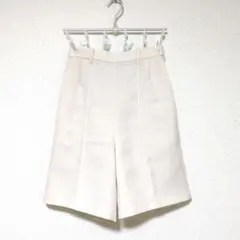 W closet ショートパンツ センタープレス
