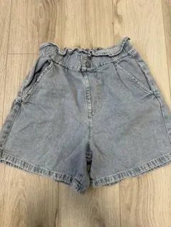 GU デニムハーフパンツ