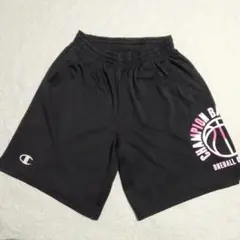 Champion 160㎝バスケットボールパンツ ブラック　　部屋着でも可愛い