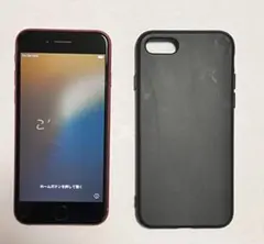 り*う様 Apple iPhone SE2 第2世代 64GB レッド ケース付
