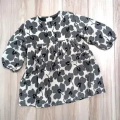 ワンピース　韓国子供服　90cm　花柄　MINIROBE