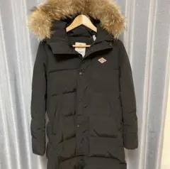 DANTON ブラック ダウンジャケット34（S）