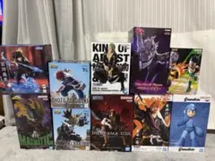 ワンピース、鬼滅の刃、僕のヒーローアカデミアフィギュア10点まとめ売り