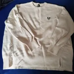 AMERICANHOLIC コラボ Disney ミッキー クルーネック ニット