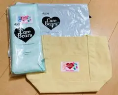 イオン × Care Bears トートバッグ＆マルチポーチセット
