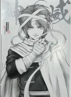 銀魂展 A4ポスターコレクション 4枚セット 神威 伊東鴨太郎 志村新八 志村妙