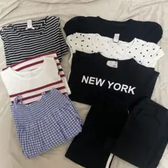 半袖　Tシャツ　ワンピース　8枚セット　夏服　120センチ　まとめ売り