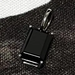 希少 現品限り 高品質 ブラックスピネル ペンダントトップ
