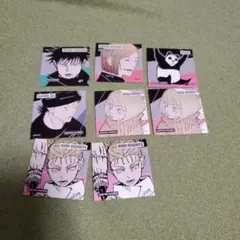 呪術廻戦　スクエアステッカーコレクション　8枚セット