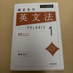 大学入試問題集 関正生の英文法ポラリス[1 標準レベル]のサムネイル