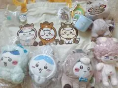 ちいかわ　ハッピーバッグ　福袋　ぬいぐるみ　キーホルダー　トートバッグ　ハチワレ