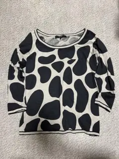 Weekend Max Mara 牛柄 五分袖トップス S