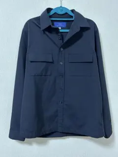 アーバンリサーチ　ネイビー　長袖シャツ　シャツジャケット　サイズ38