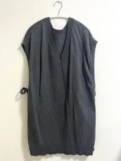 ★お値下げ可！niko and... ニットベスト グレー Mサイズ