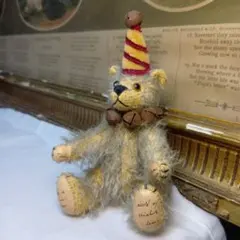 ♥ヴィンテージ　テディベア　Thinker Teddy♥