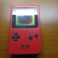 任天堂 ゲームボーイポケット 本体 レッド