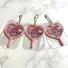 すとぷり　さとみくん　うちわキーホルダー