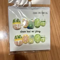 フルーツモチーフ ネイルチップセット [新品]