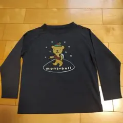 mont-bell　モンベル　キッズ　クマプリント Tシャツ 110cm
